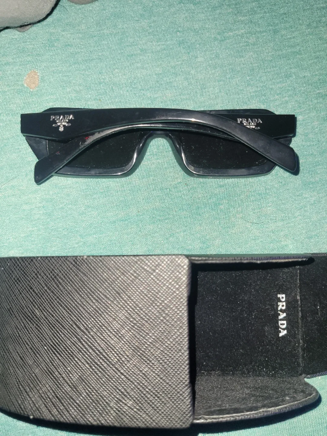 Prada Black Sunglasses with Case