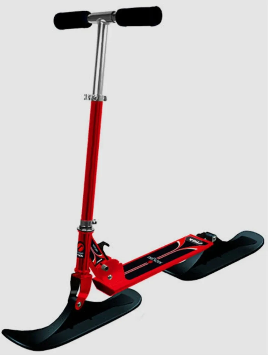 ⛷️ STIGA Snow Kick Scooter 🛴 Red/Black #CleanOut
