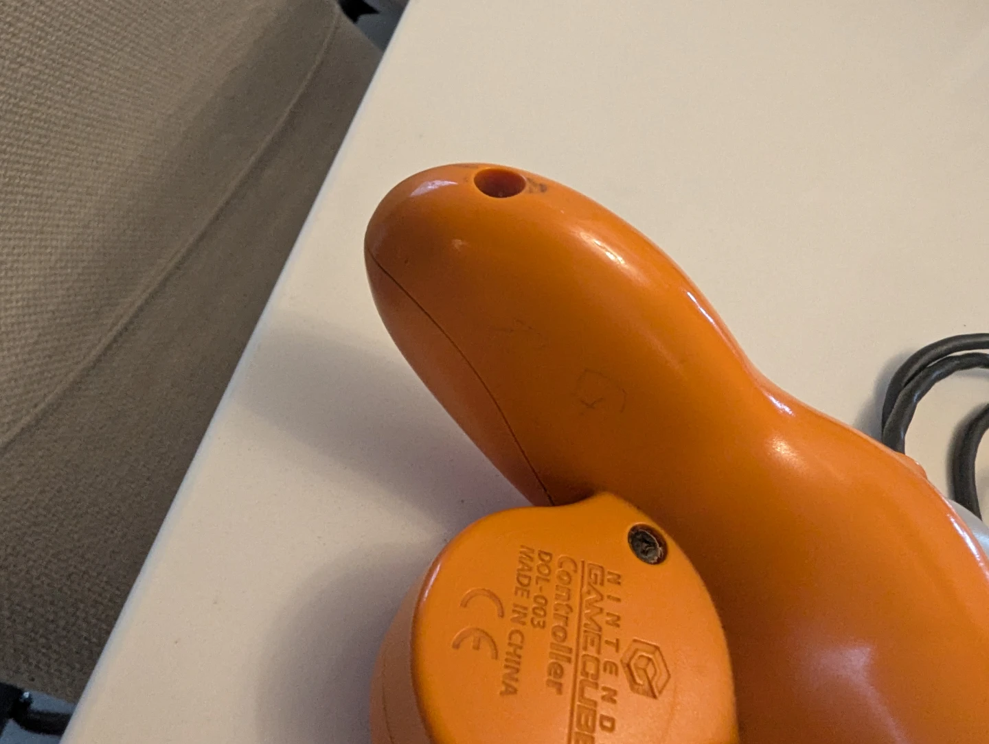 Gamecube controller Orange. - photo 5