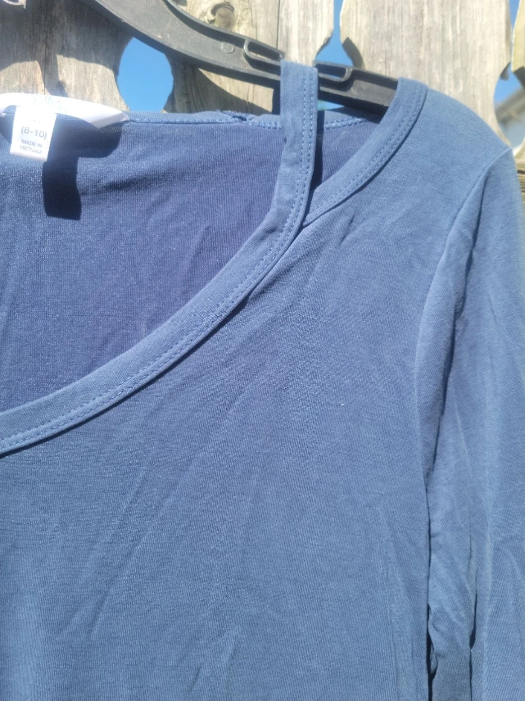 Time and Tru Blue Top - Size M (8-10) - photo 2