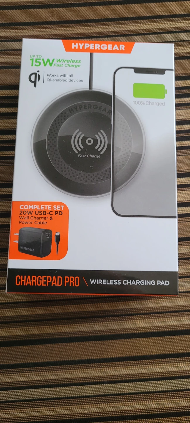 HyperGear Chargepad Pro Wireless Charging Pad - New