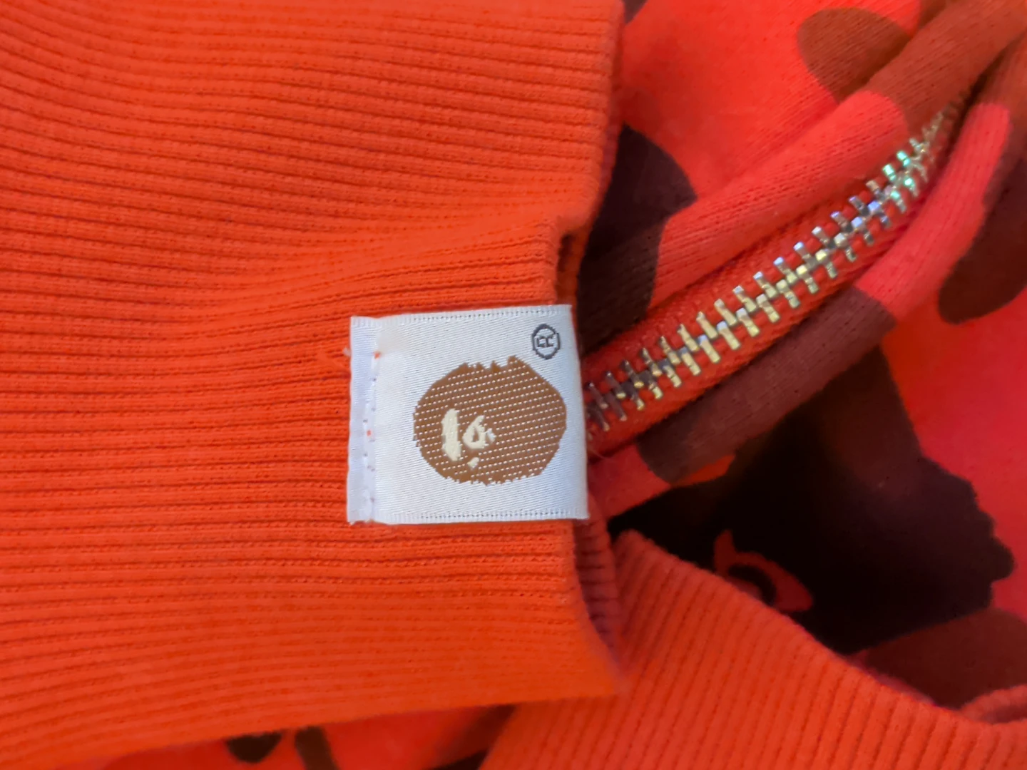 Bathing Ape (BAPE) Red Camo Hoodie - photo 2