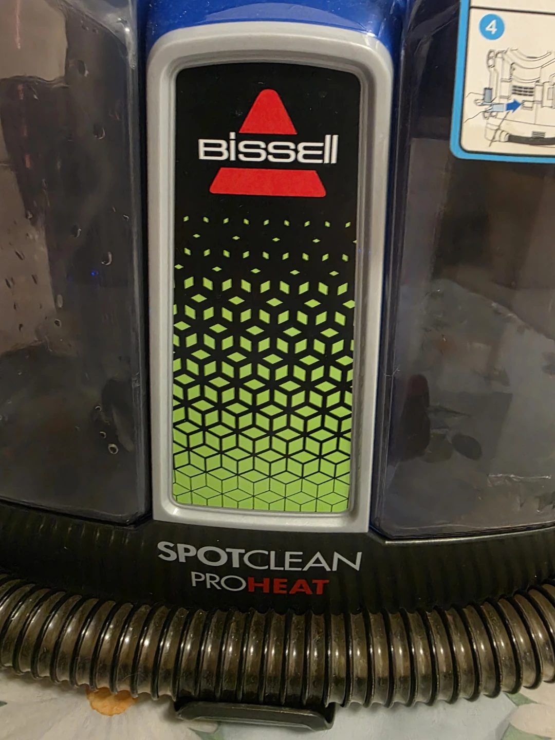 Bissell SpotClean ProHeat Portable Carpet Cleaner - photo 2