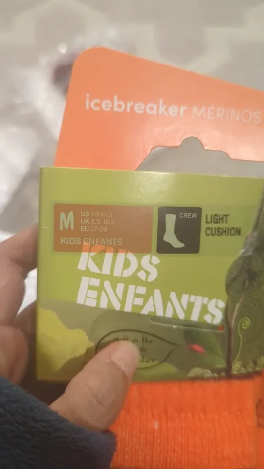 Icebreaker Merino Kids Socks - Size M (US 10-11.5) image indicator(2)
