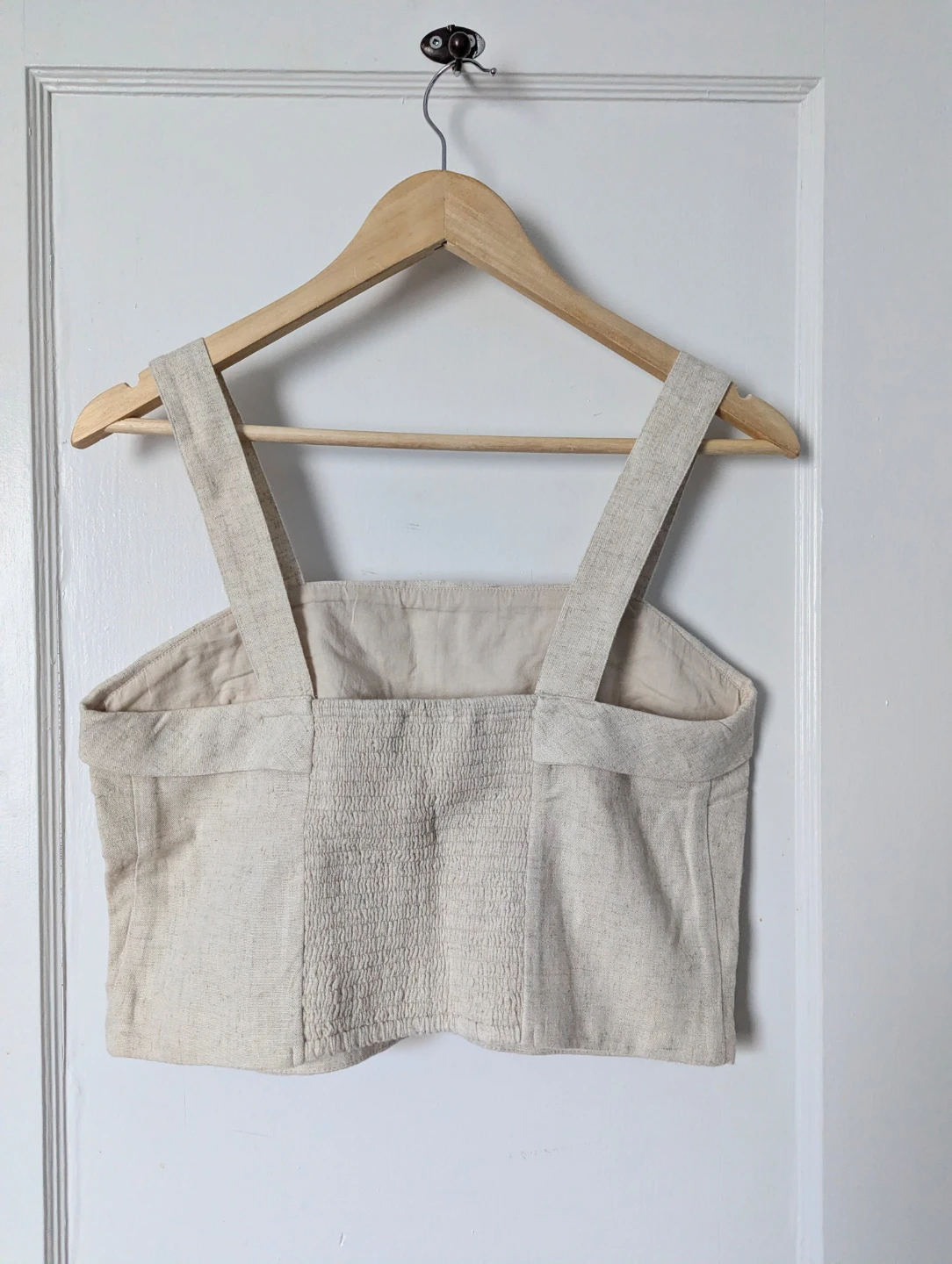 American Eagle Linen Blend Crop Top - photo 2
