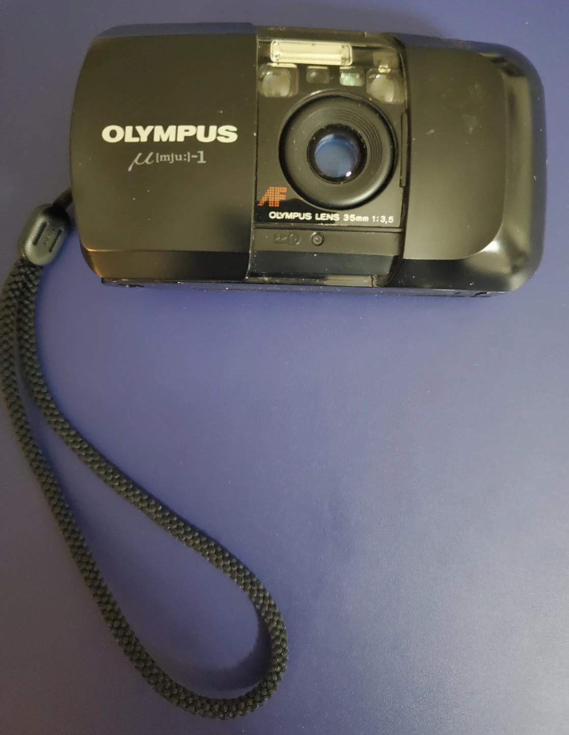 Olympus µ[mju:]-1 35mm Film Camera - photo 2