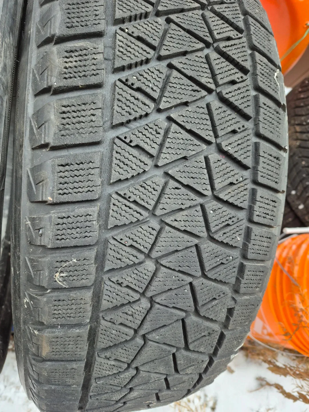 235/55r20. Used Winter Tires - Set of 2 image indicator(3)