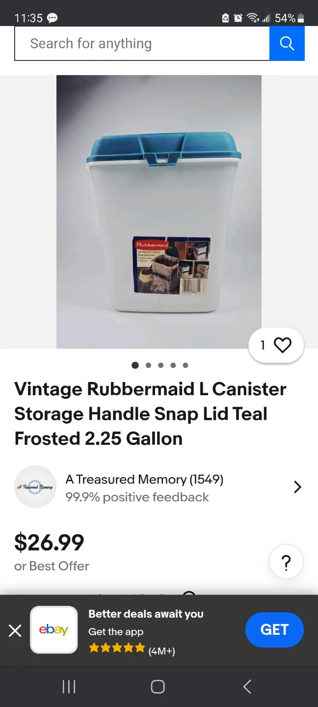 Rubbermaid All Purpose Canister - 2.25 Gallon - photo 4