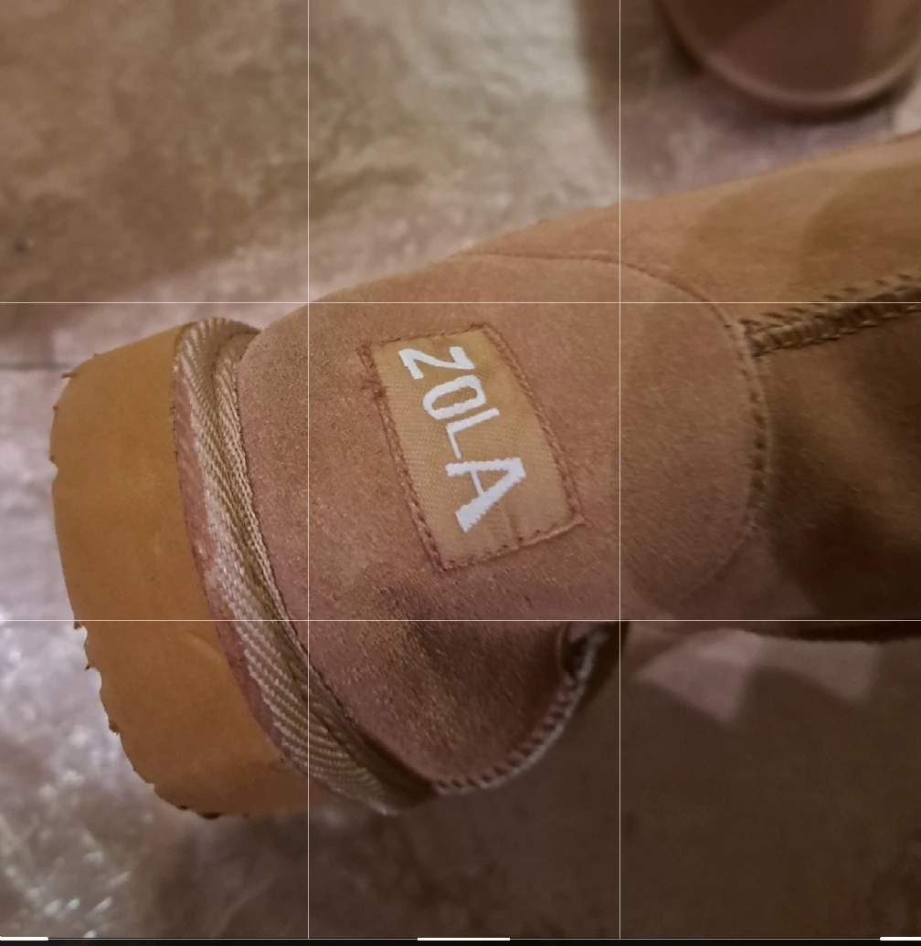 New Zola Tan Winter Boots, Size 7 - photo 2