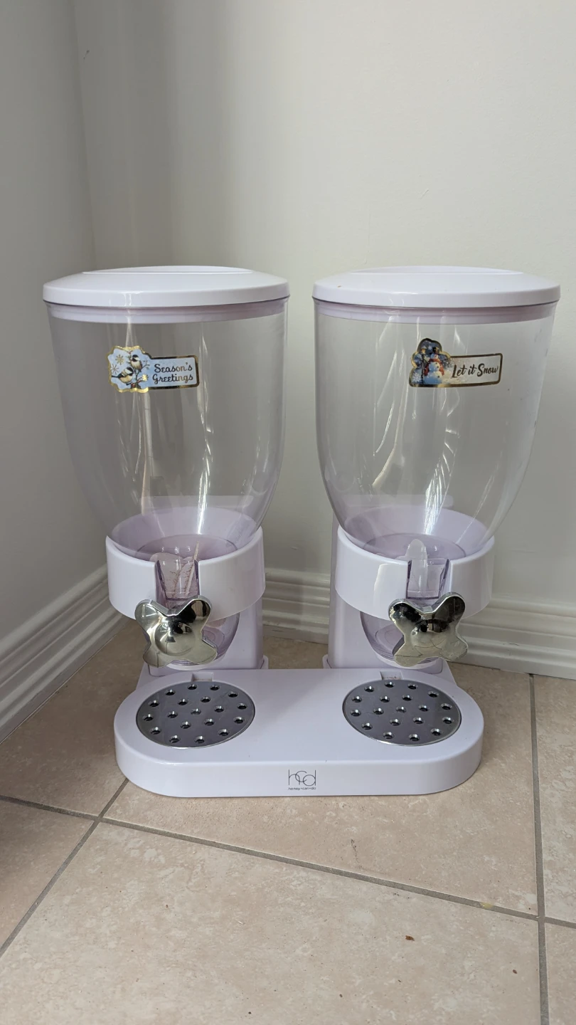 Honey-Can-Do Double Cereal Dispenser