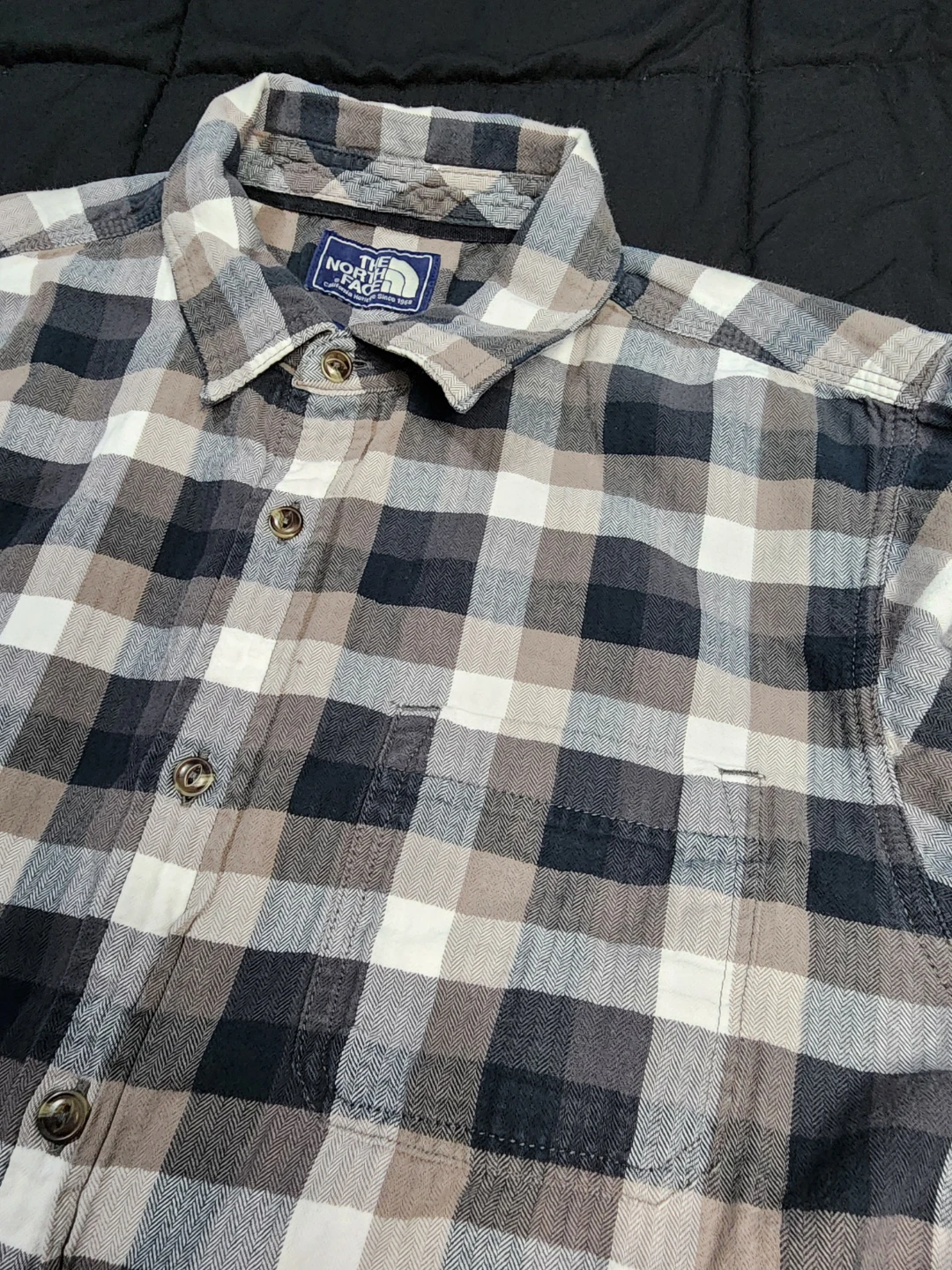 The North Face Plaid Flannel Shirt - Size M - photo 4