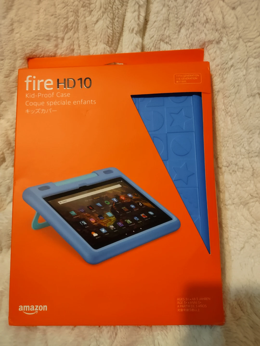 New Amazon Fire HD 10 Kids Tablet cover - Blue - photo 2