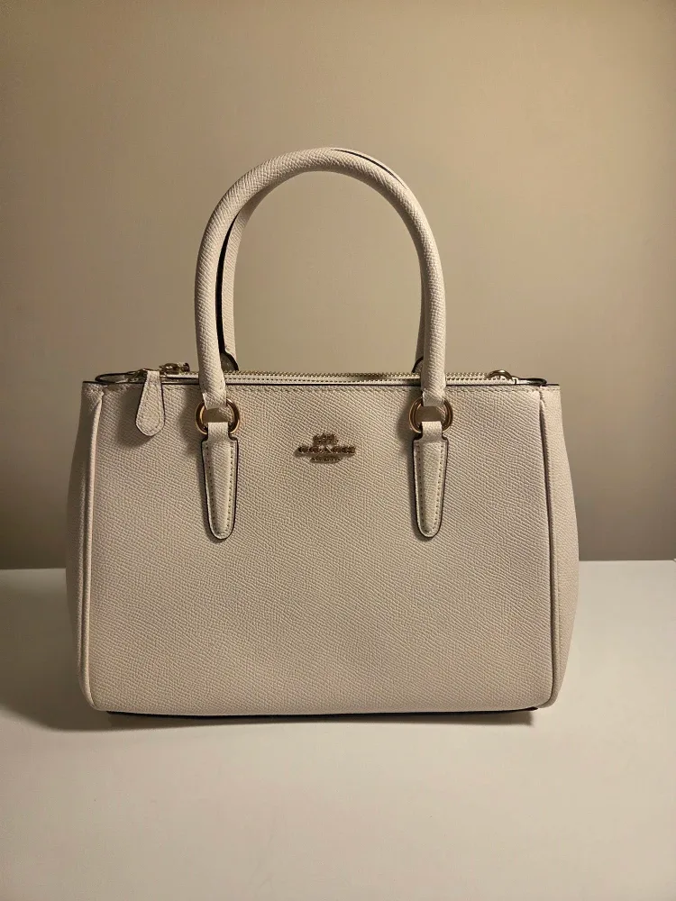 Coach Ivory Hand/Cross body Bag