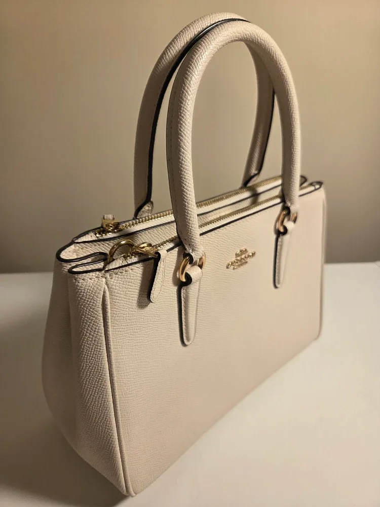 Coach Ivory Hand/Cross body Bag image indicator(2)