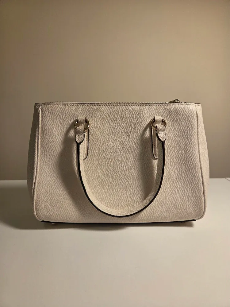 Coach Ivory Hand/Cross body Bag image indicator(5)