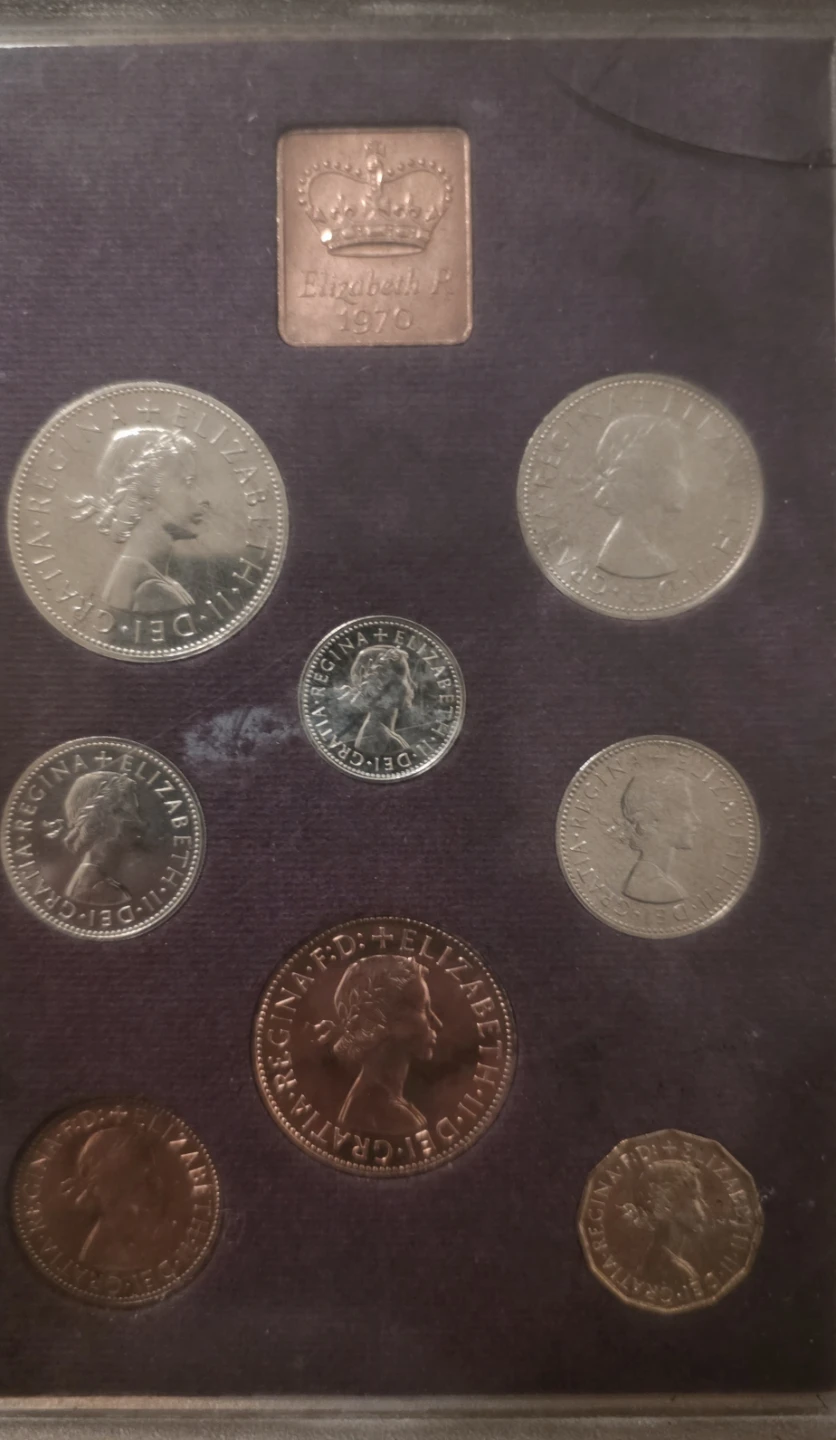 Elizabeth II 1970 Coin Collection