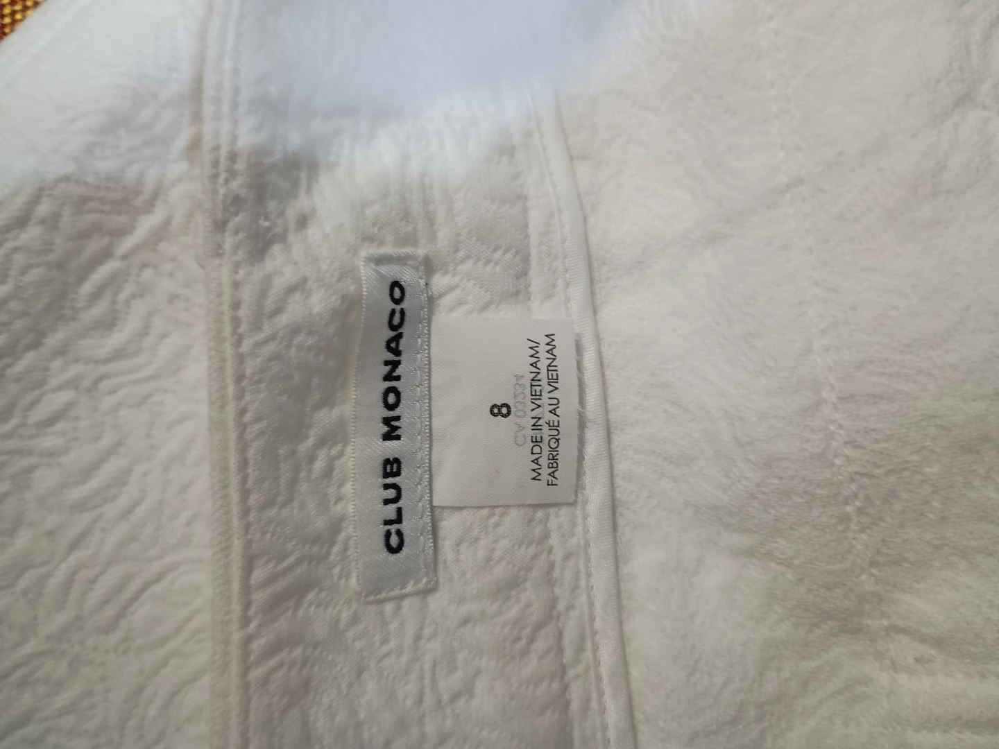 Club Monaco White Pants - Size 8 - photo 5