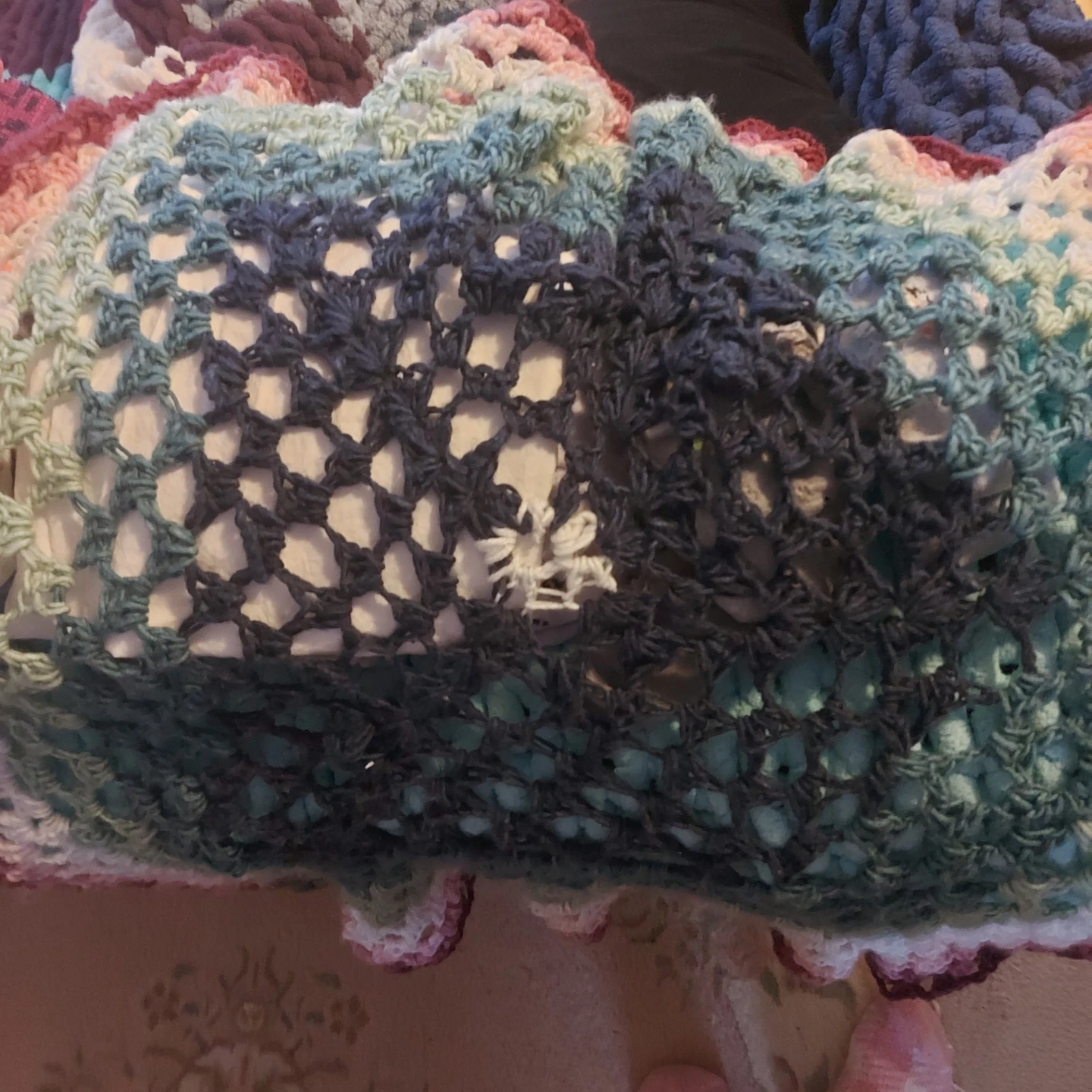 Handmade Crochet Blanket - photo 2