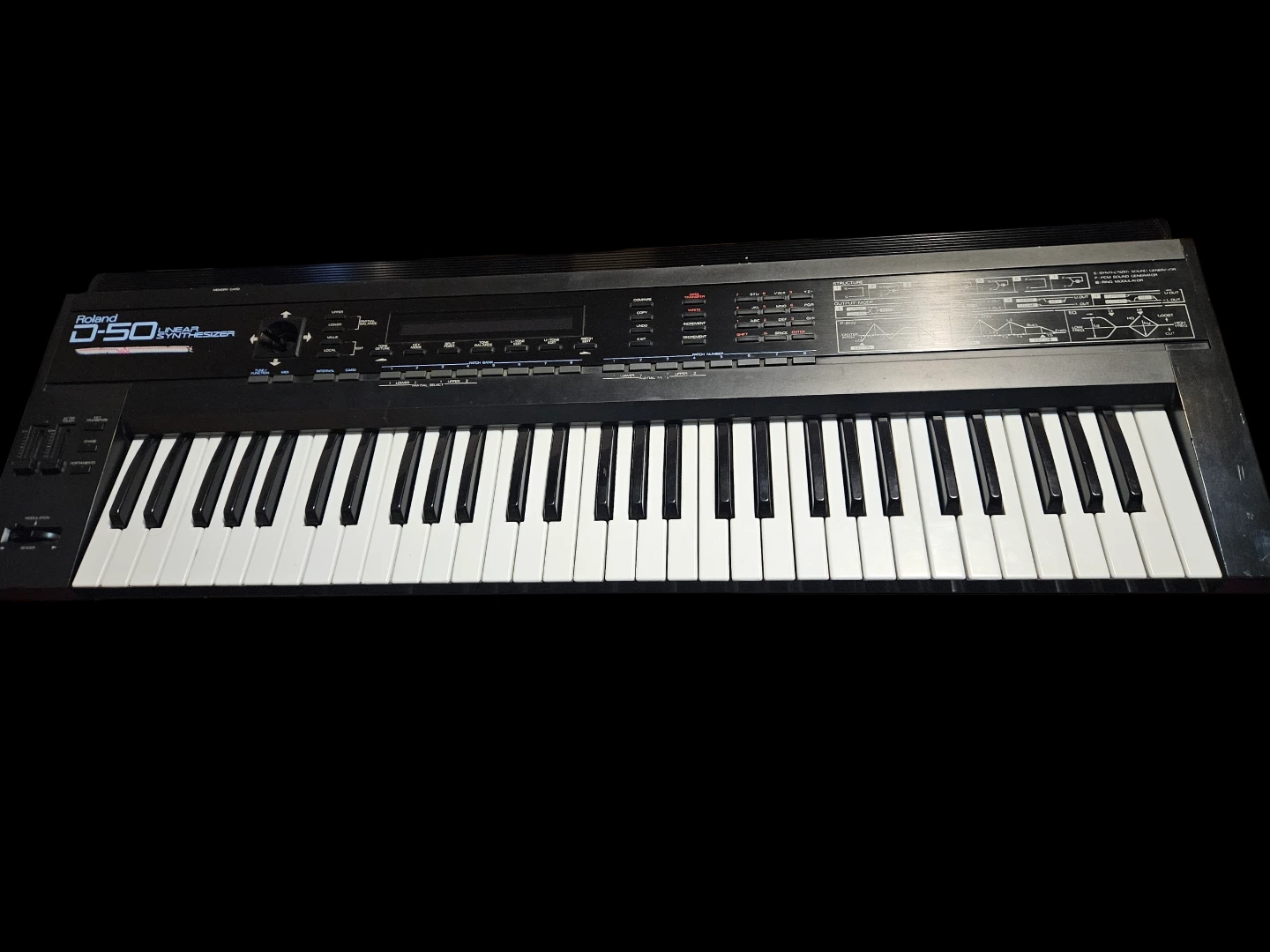 Roland D-50 Linear Synthesizer Keyboard