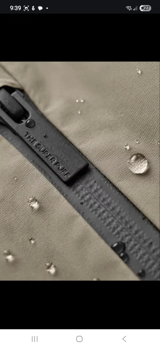 Aritzia The Super Puff2O Long - Rainstop Modern Taupe image indicator(4)