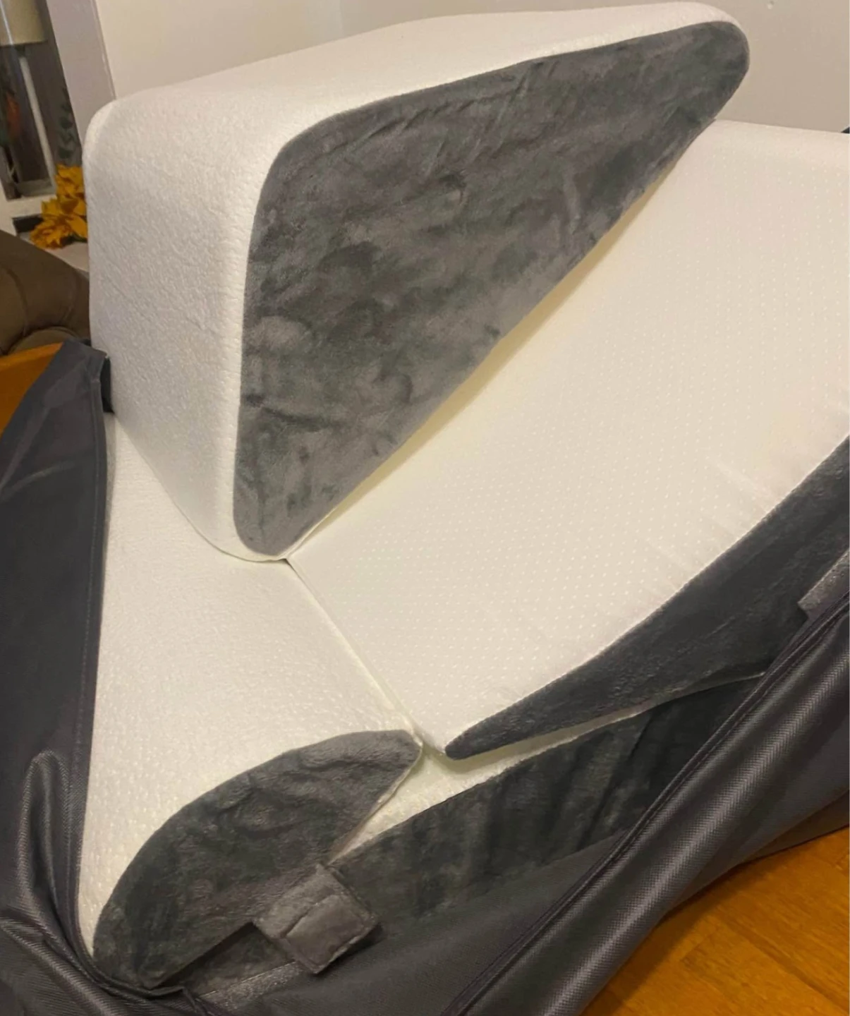 Kingfun 4pcs Orthopedic Bed Wedge Pillow Set