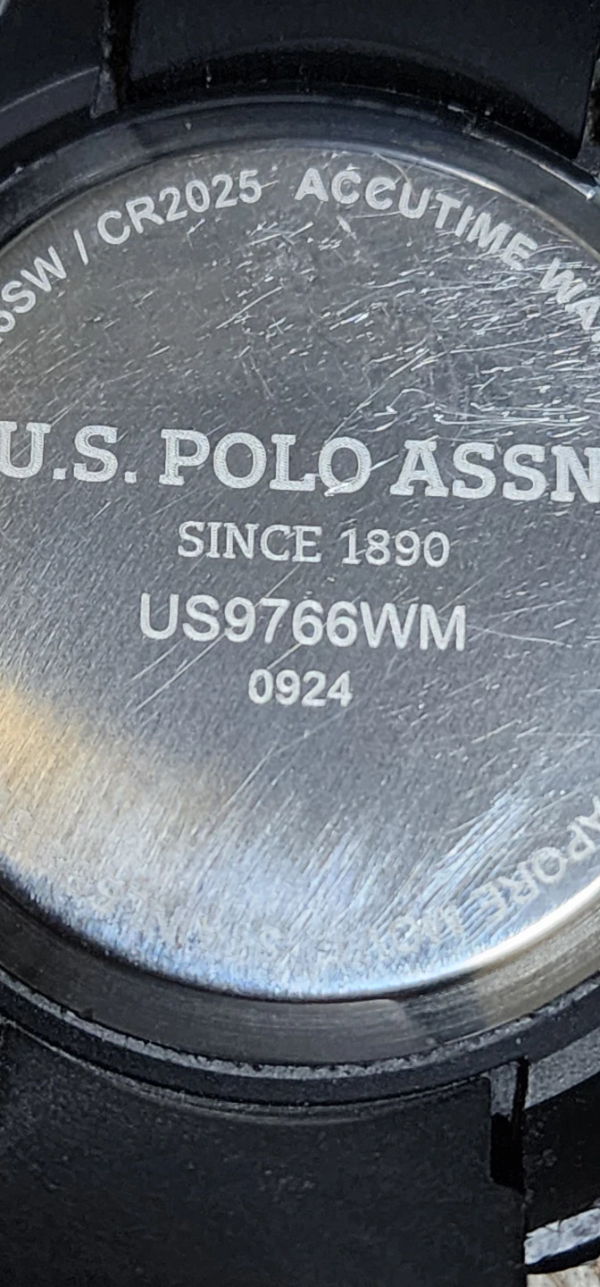 U.S. Polo Assn. US9766WM Watch - photo 2
