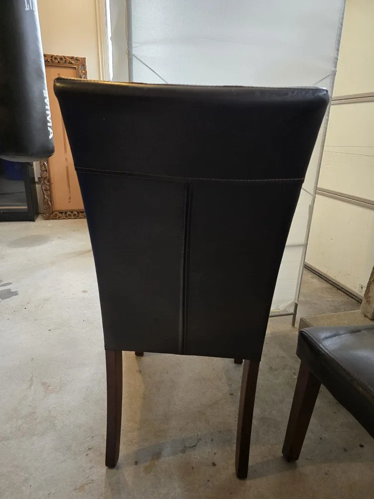 4 x Dark Brown Dining Chair image indicator(2)