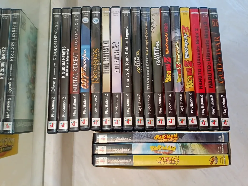 PS2 Games & Memory Cards Bundle image indicator(6)