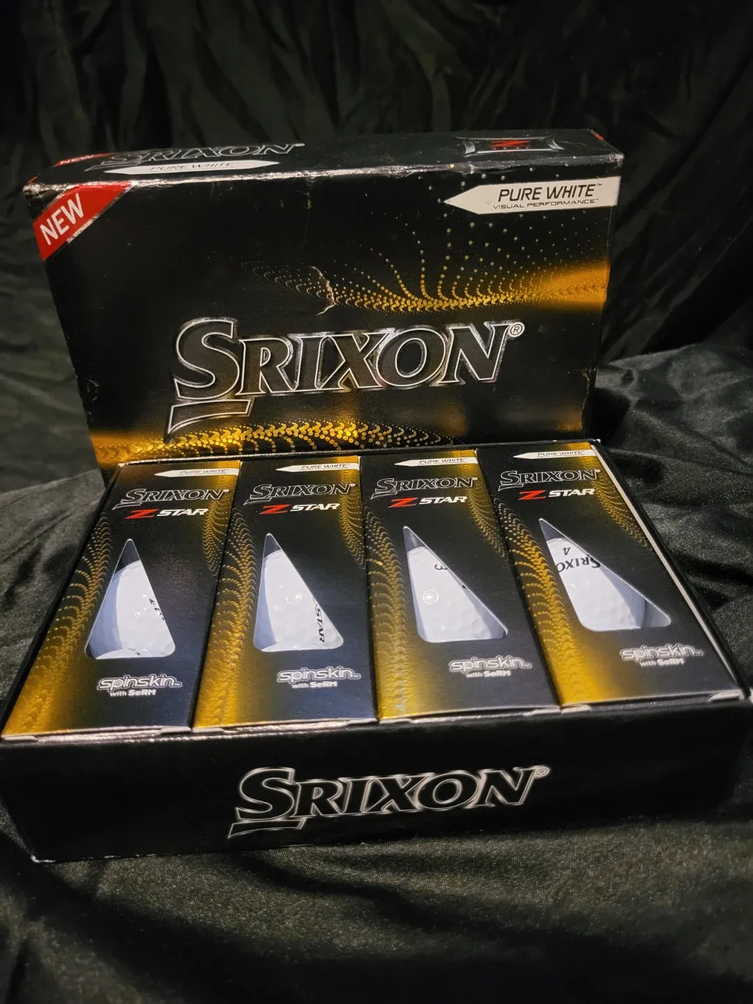 New Srixon Z-Star Pure White Golf Balls