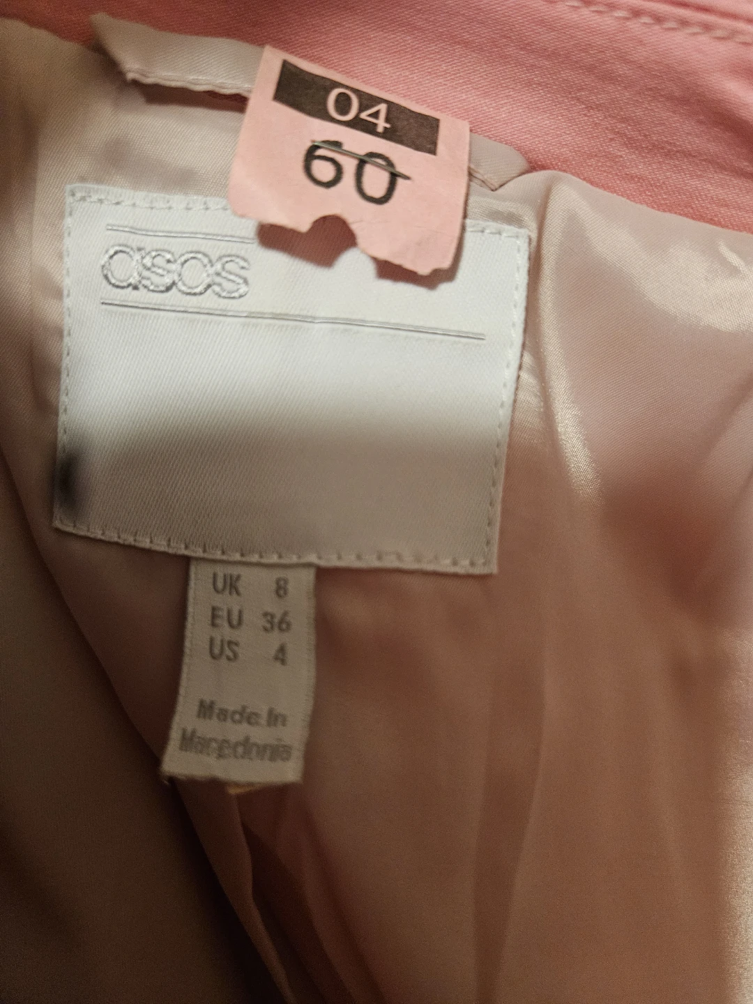 ASOS Pink Blazer - Size US 4