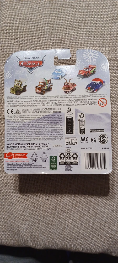 Disney Pixar Cars Clutch Kringle Diecast Car - New - photo 2