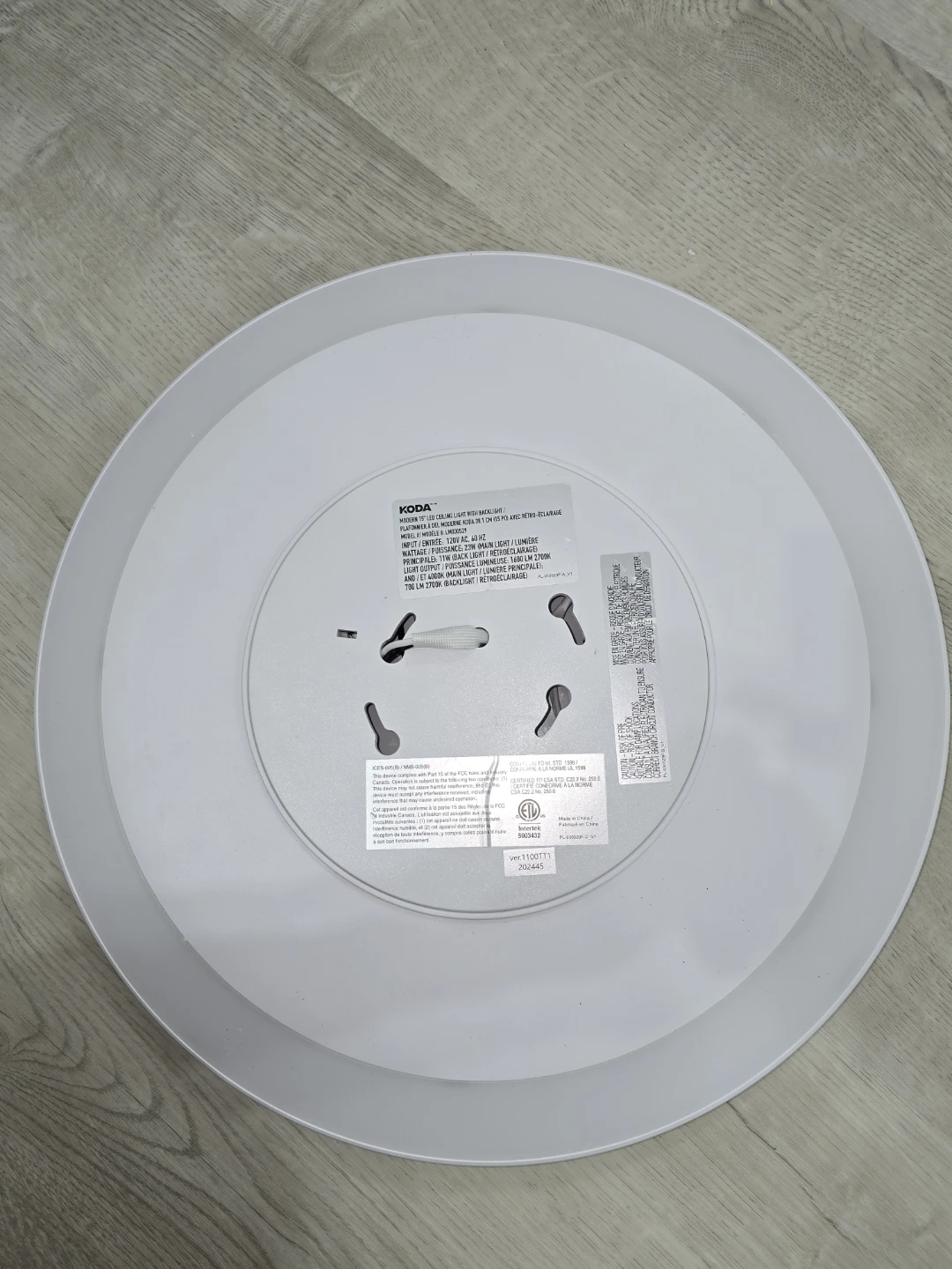 Koda LED Ceiling Light - Like New! - photo 2