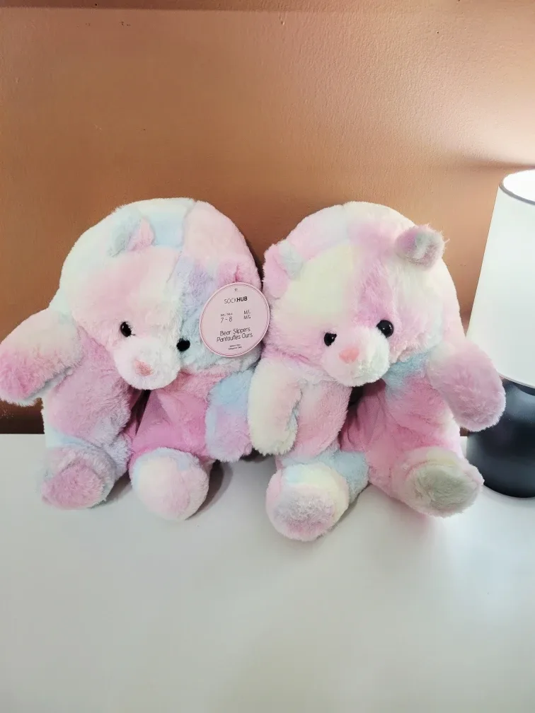 Teddy Bear Slippers image indicator(3)