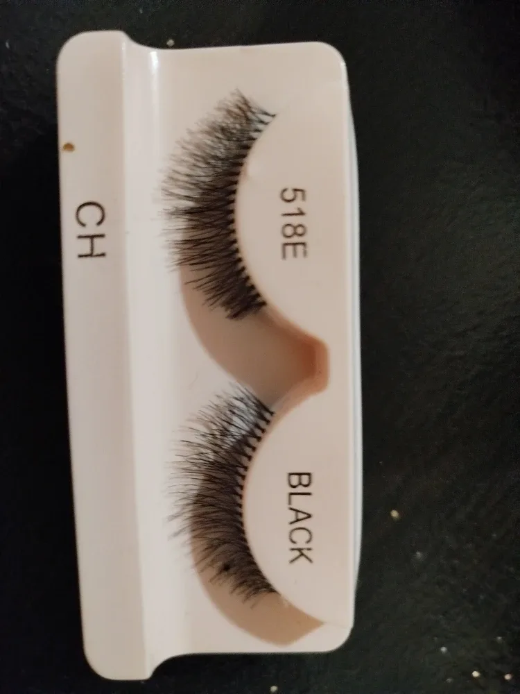CH 518E Black False Eyelashes - New