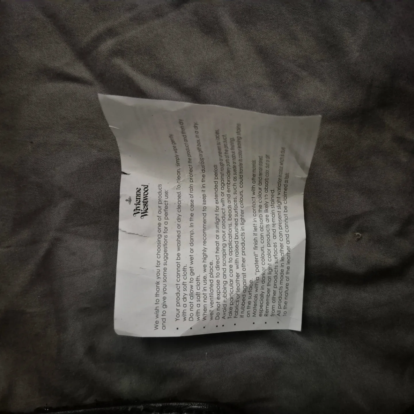 Vivienne Westwood Black Tweed Shoulder Bag #cleanout image indicator(7)