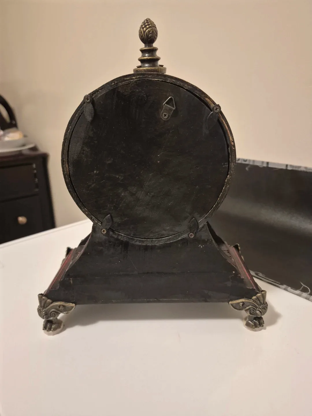 Vintage Looking Mantle Clock #Cleanout image indicator(7)