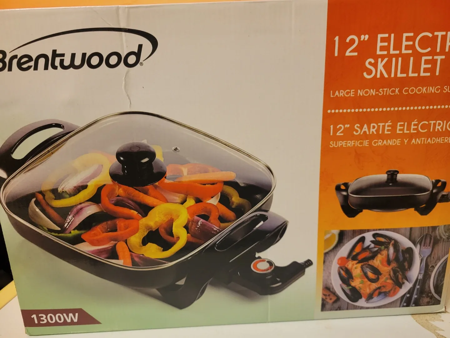 Brentwood 12" Electric Skillet - New in Box!