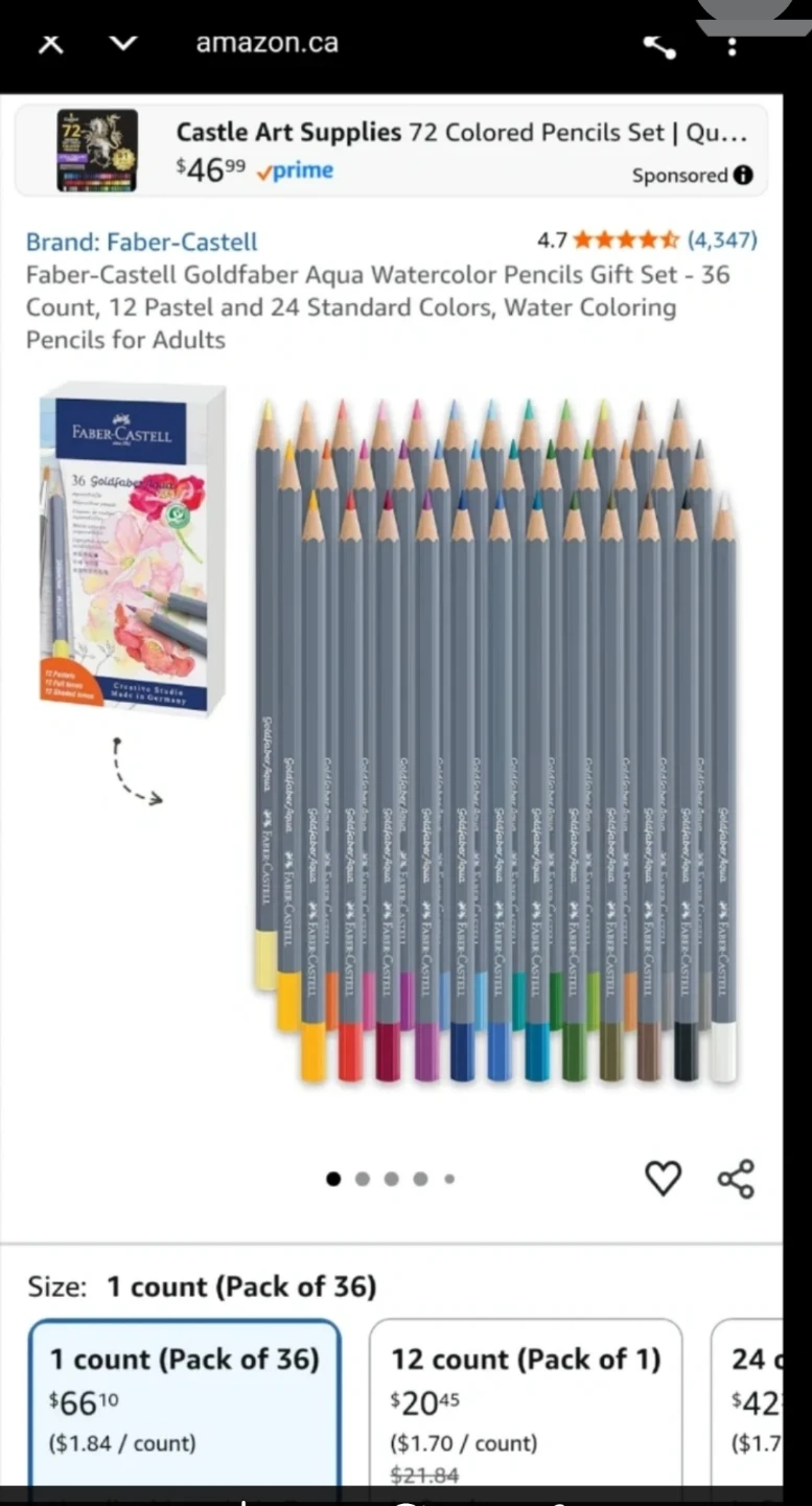 (NEW) Faber-Castell Goldfaber Pencils (retail $75)