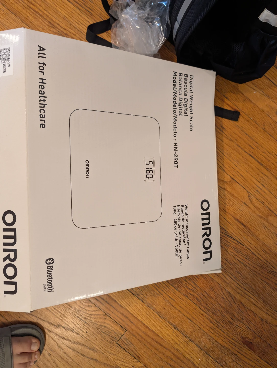 Omron Digital Weight Scale HN-290T - photo 2