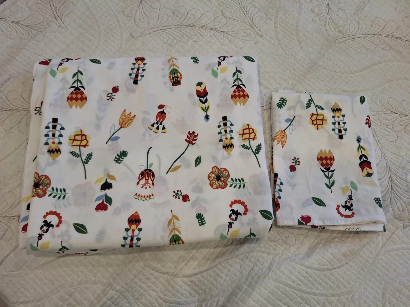 IKEA Rosenfibbla Duvet Set