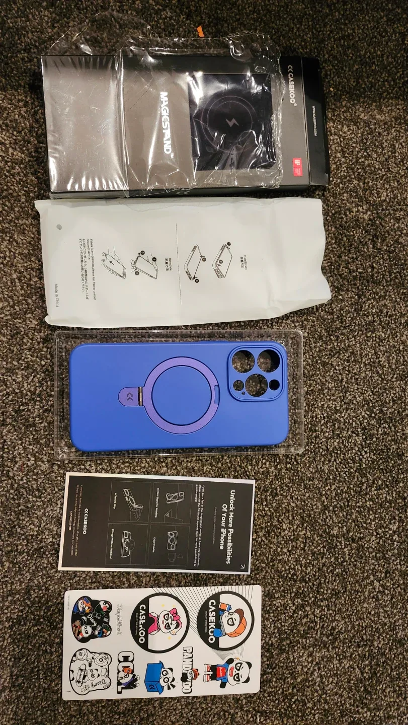 CASEKOO Magstand iPhone Case - Blue