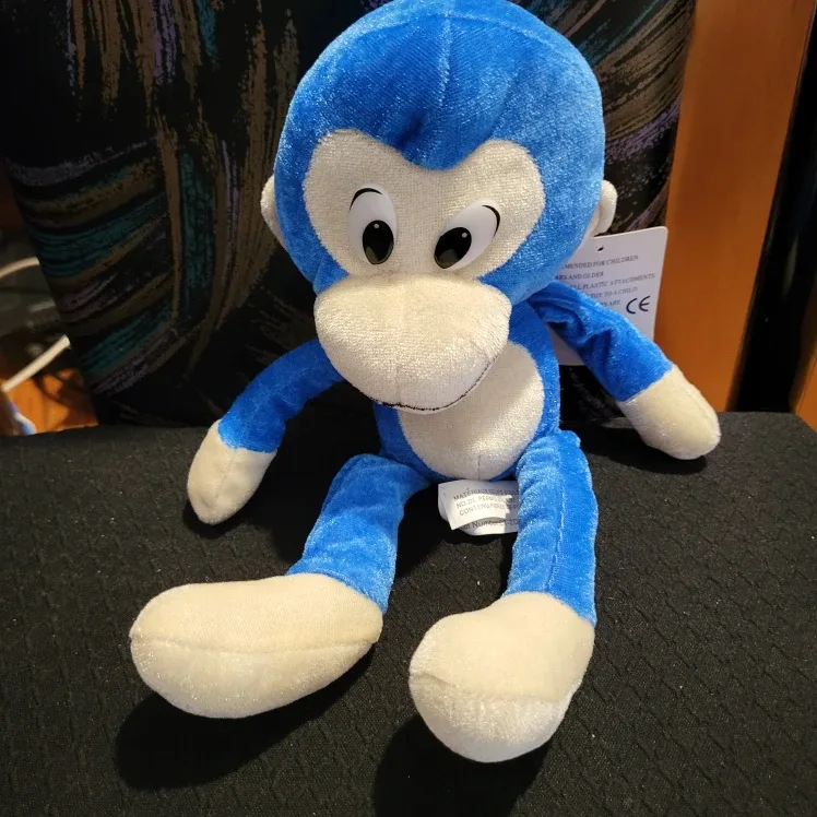 Classic Toy Co. Blue Monkey Plush
