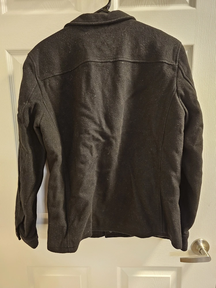 Banana Republic Black Wool Blend Jacket - Size M - photo 3