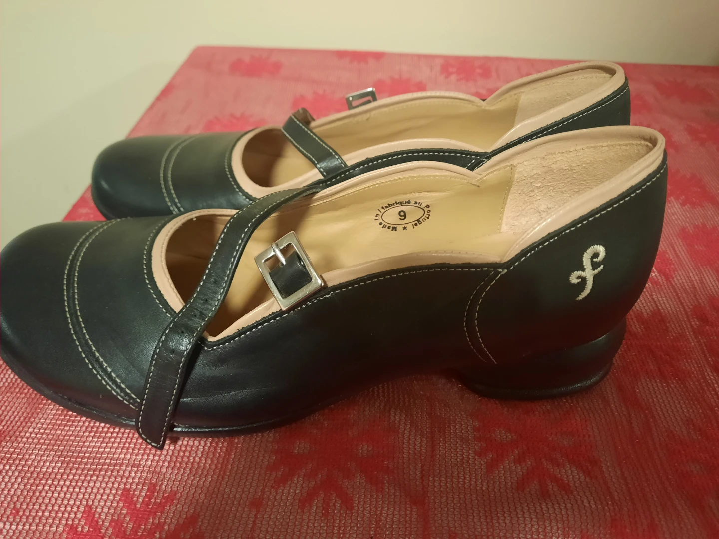 John Fluevog Black Mary Janes - Size 9 - photo 2
