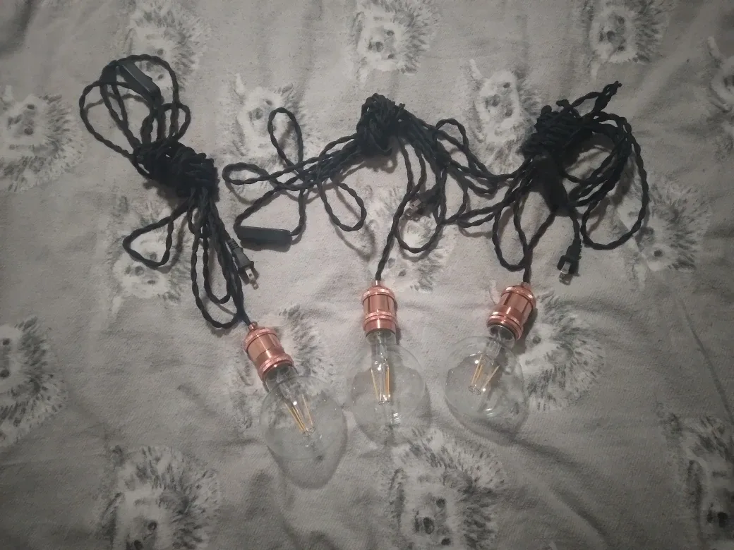 Hanging Edison Bulb String Lights