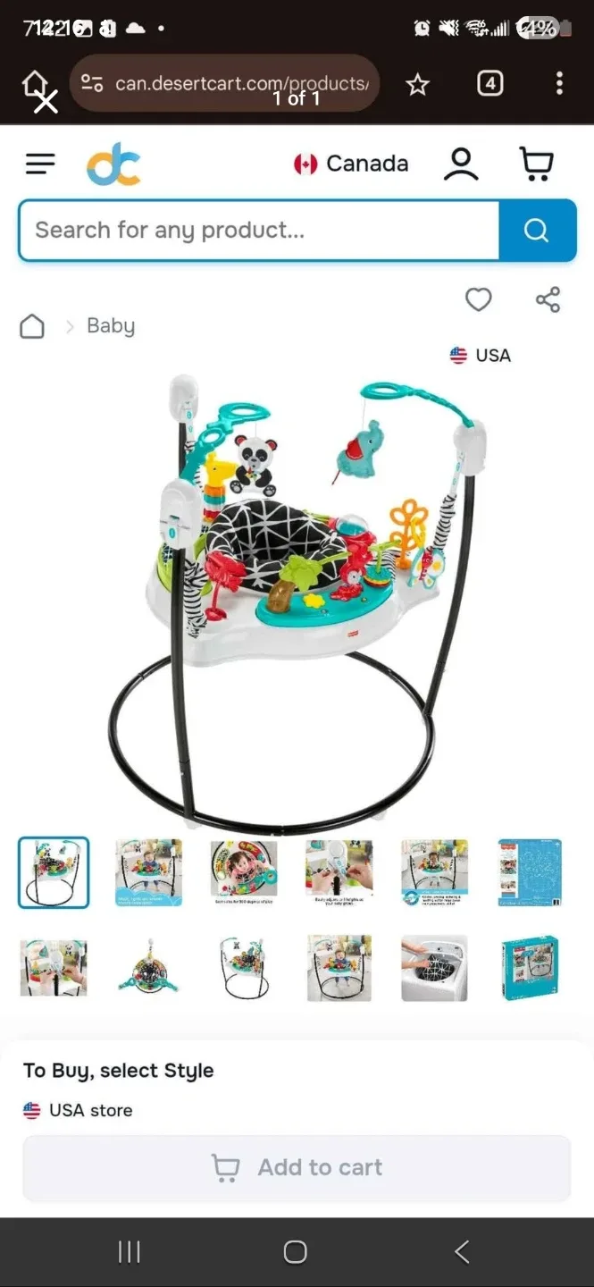 Fisher-Price Jumperoo Activity Center