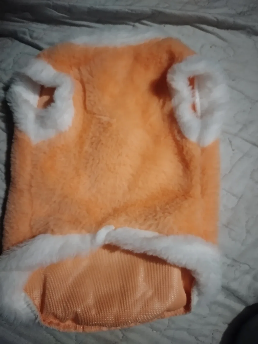 Orange & White pet vest image indicator(2)