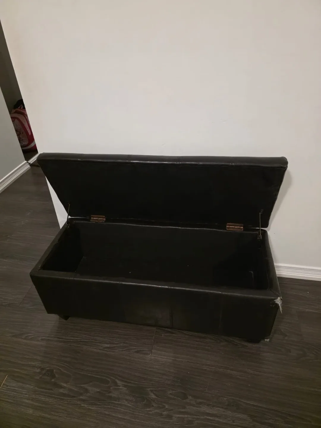 Black Storage Ottoman Bench image indicator(2)