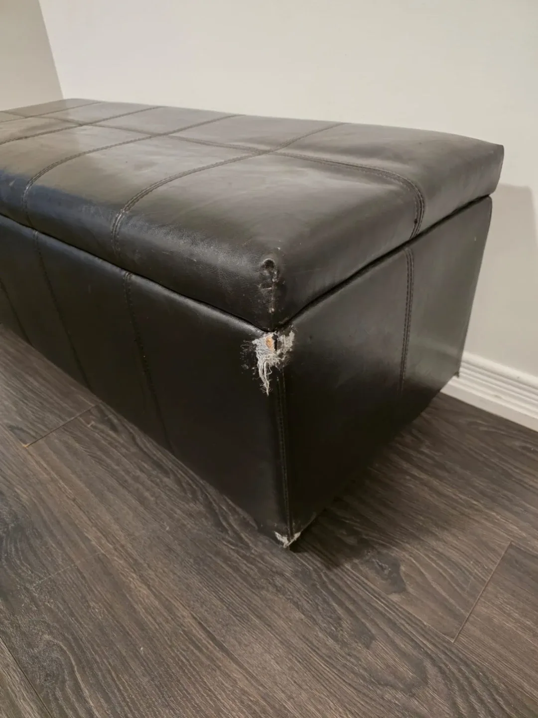 Black Storage Ottoman Bench image indicator(3)