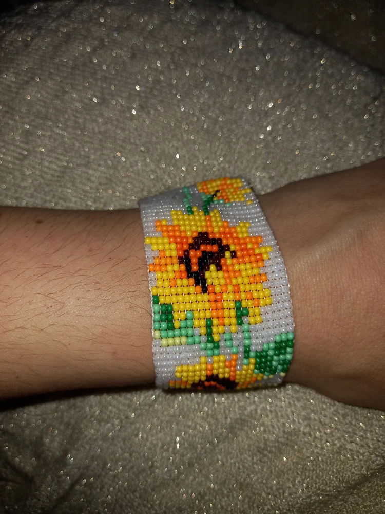 Beaded handmade bracelet - photo 2